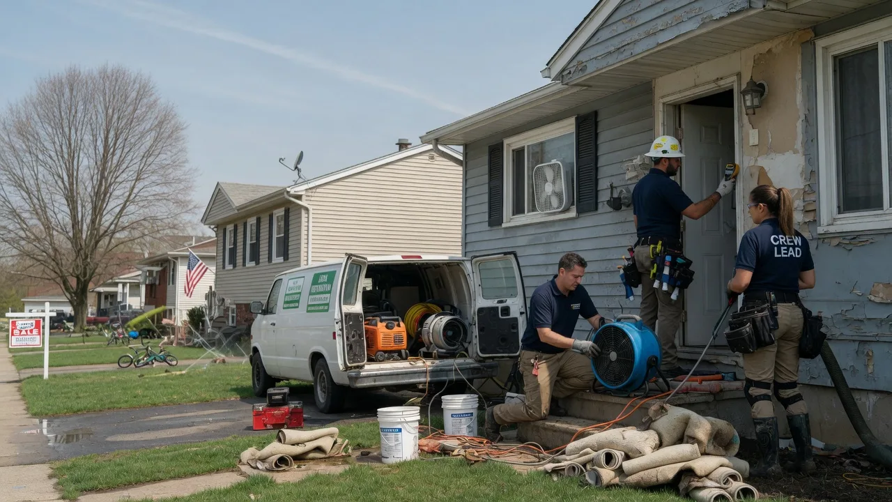 Flood Cleanup in Stockport, IA near me