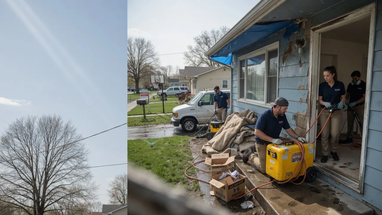 Basement Flood Cleanup in Stockport, IA near me